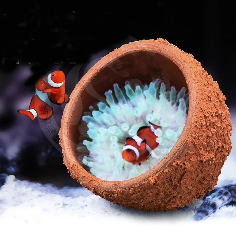 Aquarium Planted Soil - Anemone Nest Prevent Running Away Clay
