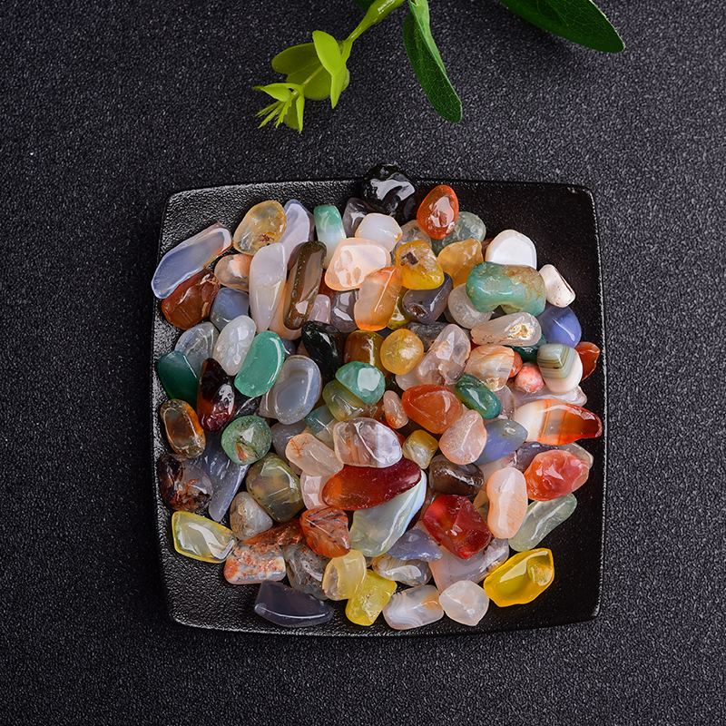 Aquarium Planted Soil - 50/100g Natural Crystal Amethyst Agate Irregular
