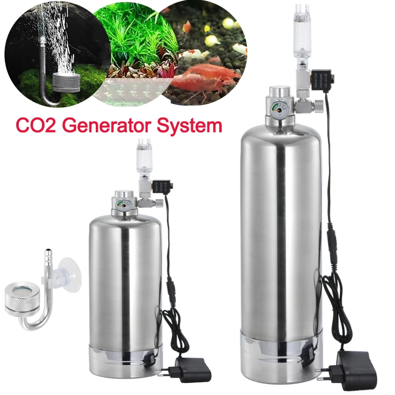 Planted Aquarium Co2 System - Aquarium CO2 Generator 2L DIY Solenoid