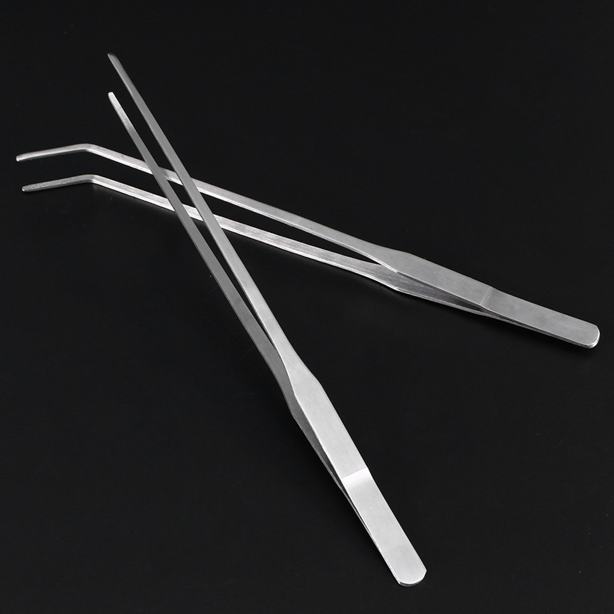 Planted Aquarium Carpet Plant - 2Pcs Stainless Steel Aquarium Plant Tweezers