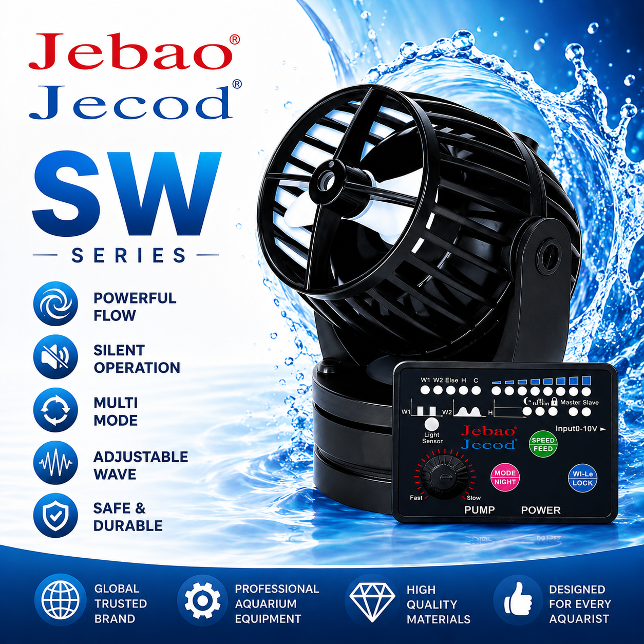 Aquarium Plant Iron - Jebao Jecod SW-2 SW-4 SW-8 SW-15