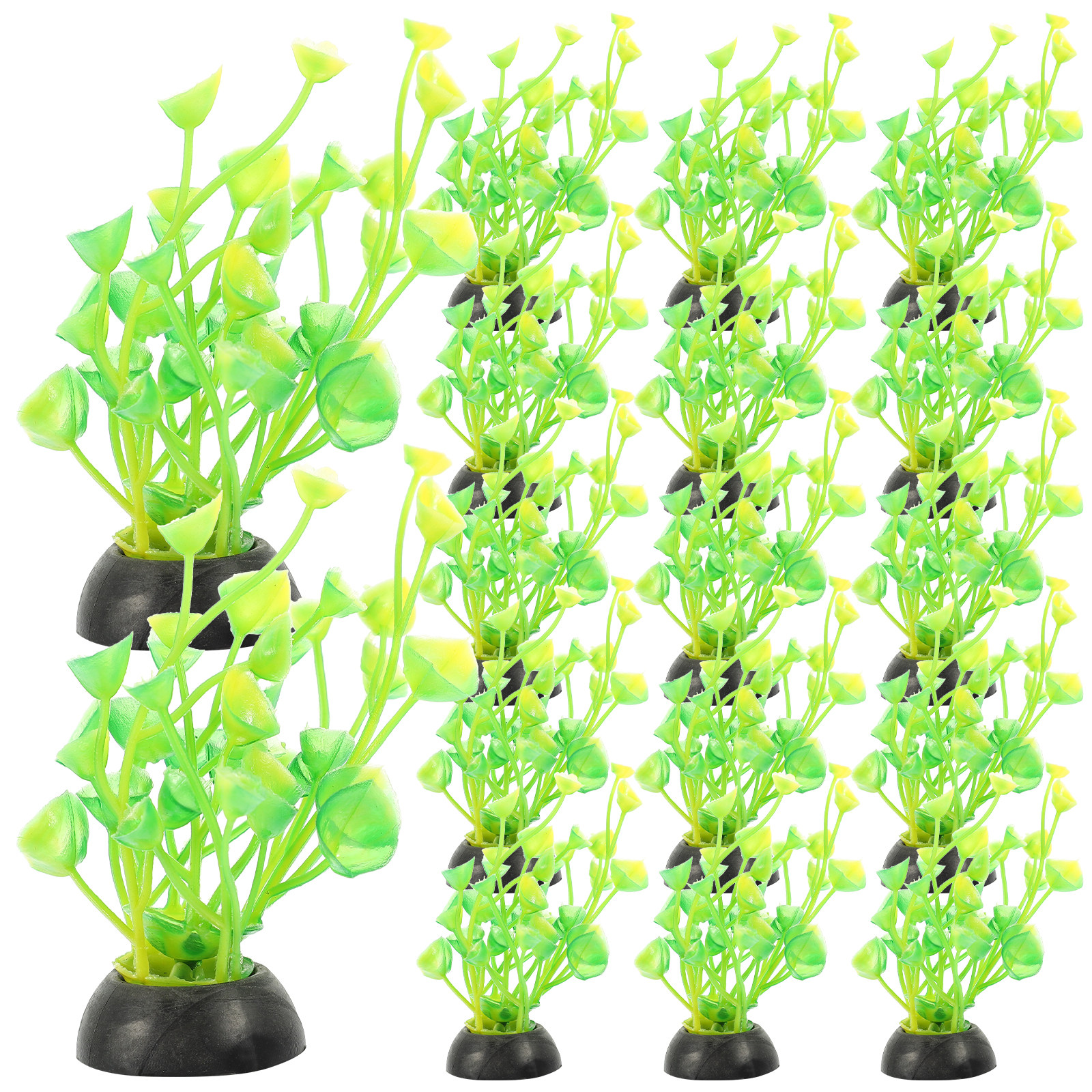 Non Planted Aquarium Fish - 20Pcs Realistic Lifelike Plastic Aquarium Plants