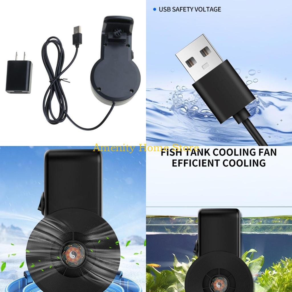 Planted Aquarium Water Temperature - F26C FishTank Clip on Cooling Fan