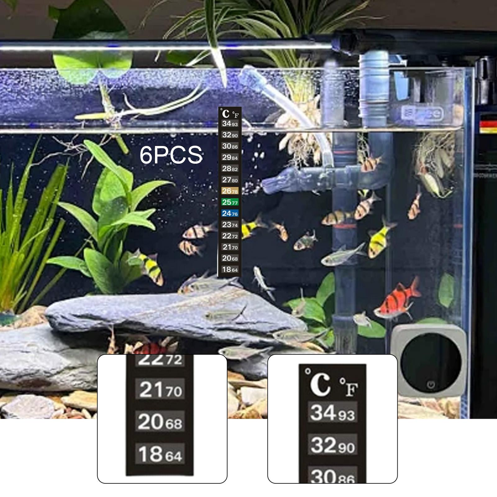 Sticky Aquarium Thermometer St - đánh giá và giá Planted Aquarium Water Temperature