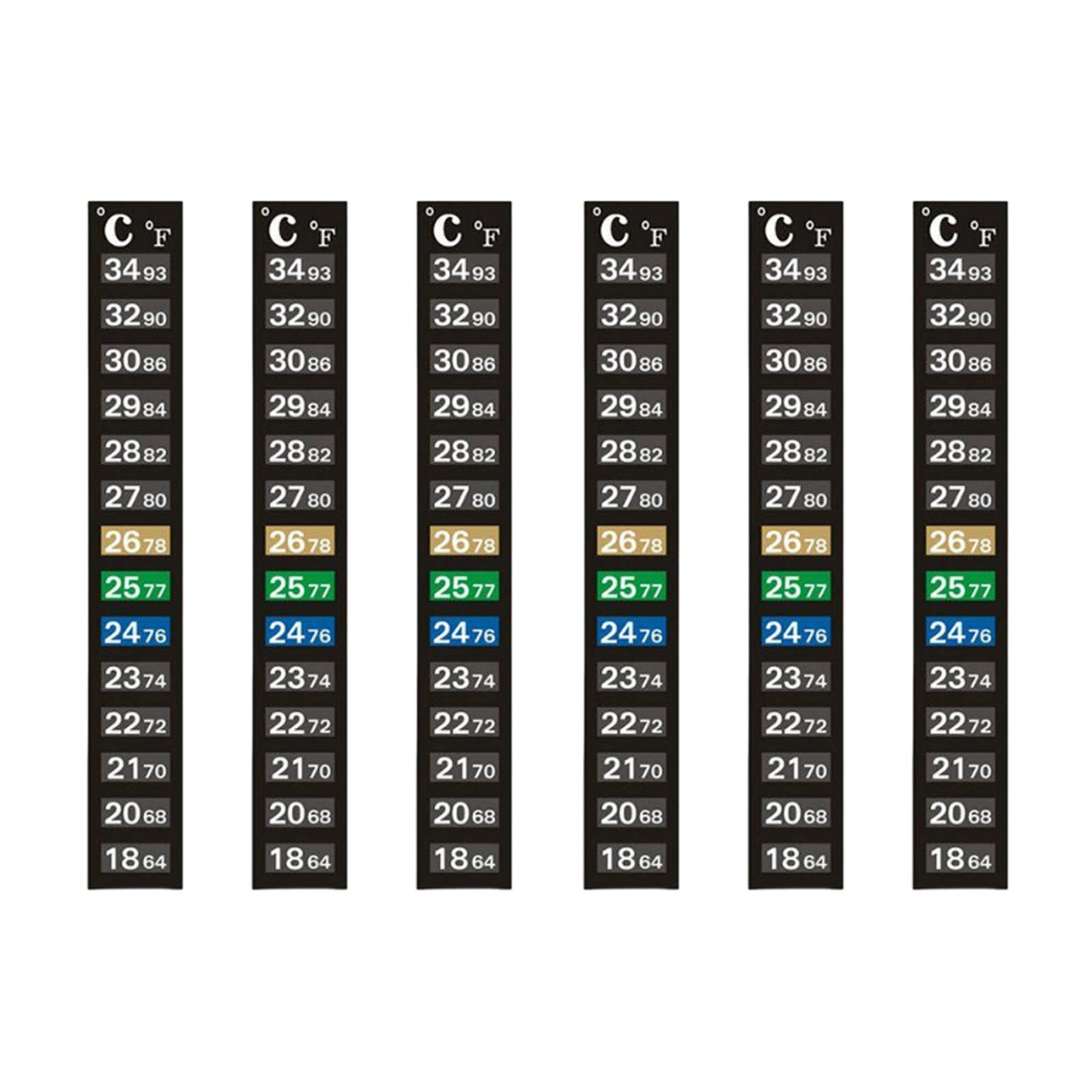 Sticky Aquarium Thermometer St - đánh giá và giá Planted Aquarium Water Temperature