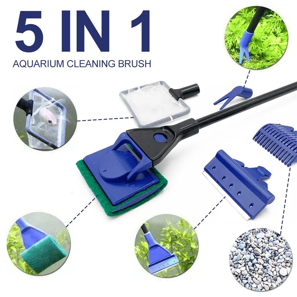 5in1 Aquarium Cleaning Tool Pl - đánh giá và giá Aquarium Planted Soil