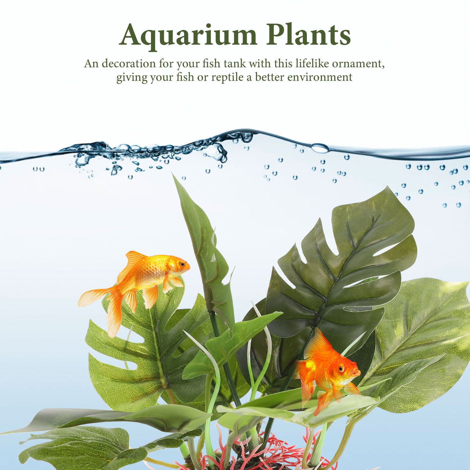 Realistic Plastic Aquarium Pla - đánh giá và giá Non Planted Aquarium Fish