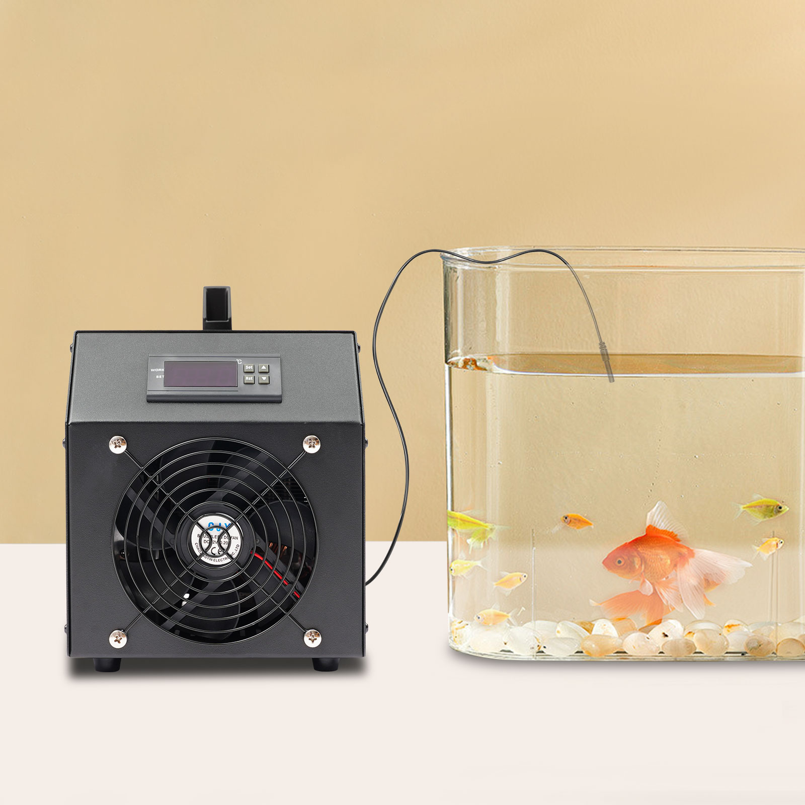Aquarium Cooling Machine 60L A - đánh giá và giá Planted Aquarium Water Temperature