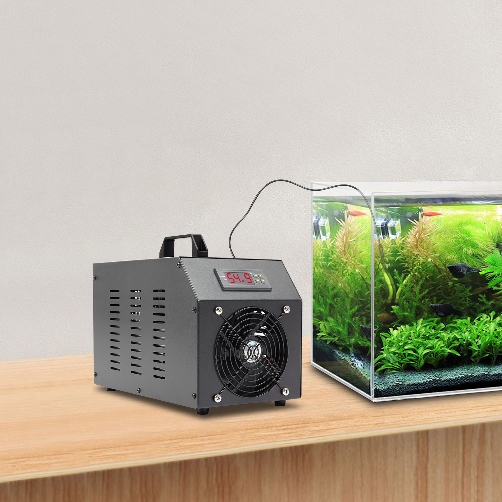 Aquarium Cooling Machine 60L A - đánh giá và giá Planted Aquarium Water Temperature