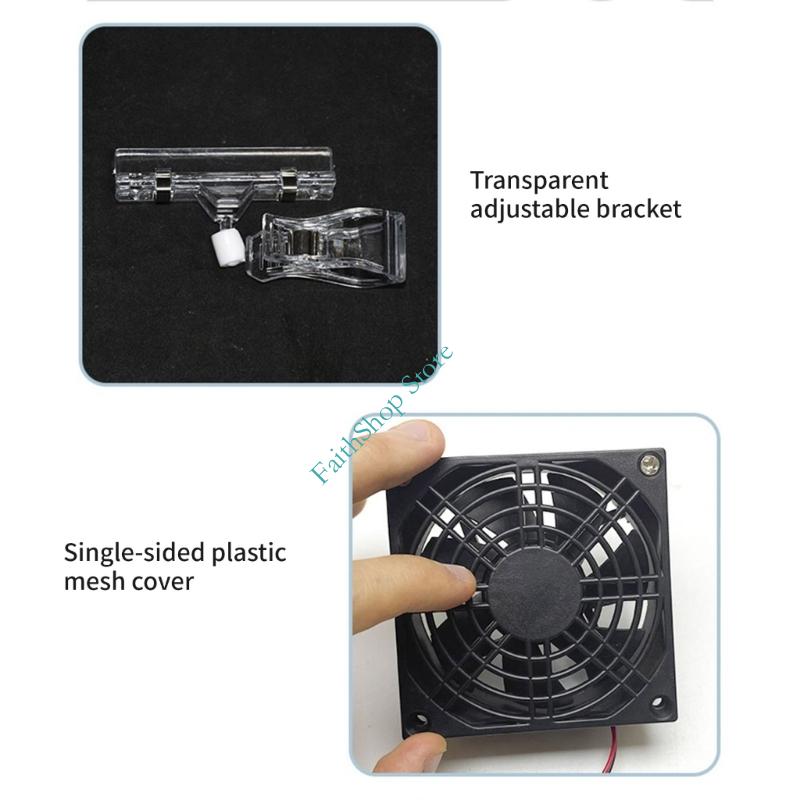 124E FishTank Clip on Cooling  - đánh giá và giá Planted Aquarium Water Temperature
