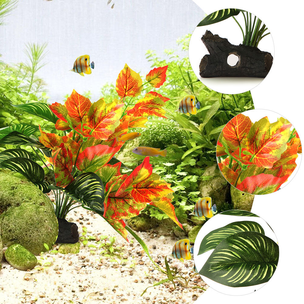 Premium Lifelike Aquarium Plan - đánh giá và giá Non Planted Aquarium Fish