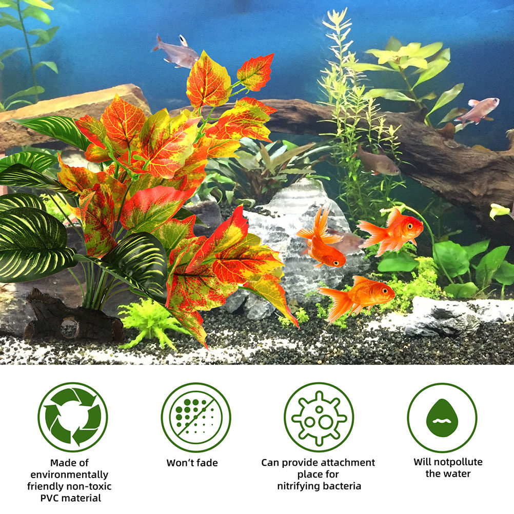 Premium Lifelike Aquarium Plan - đánh giá và giá Non Planted Aquarium Fish