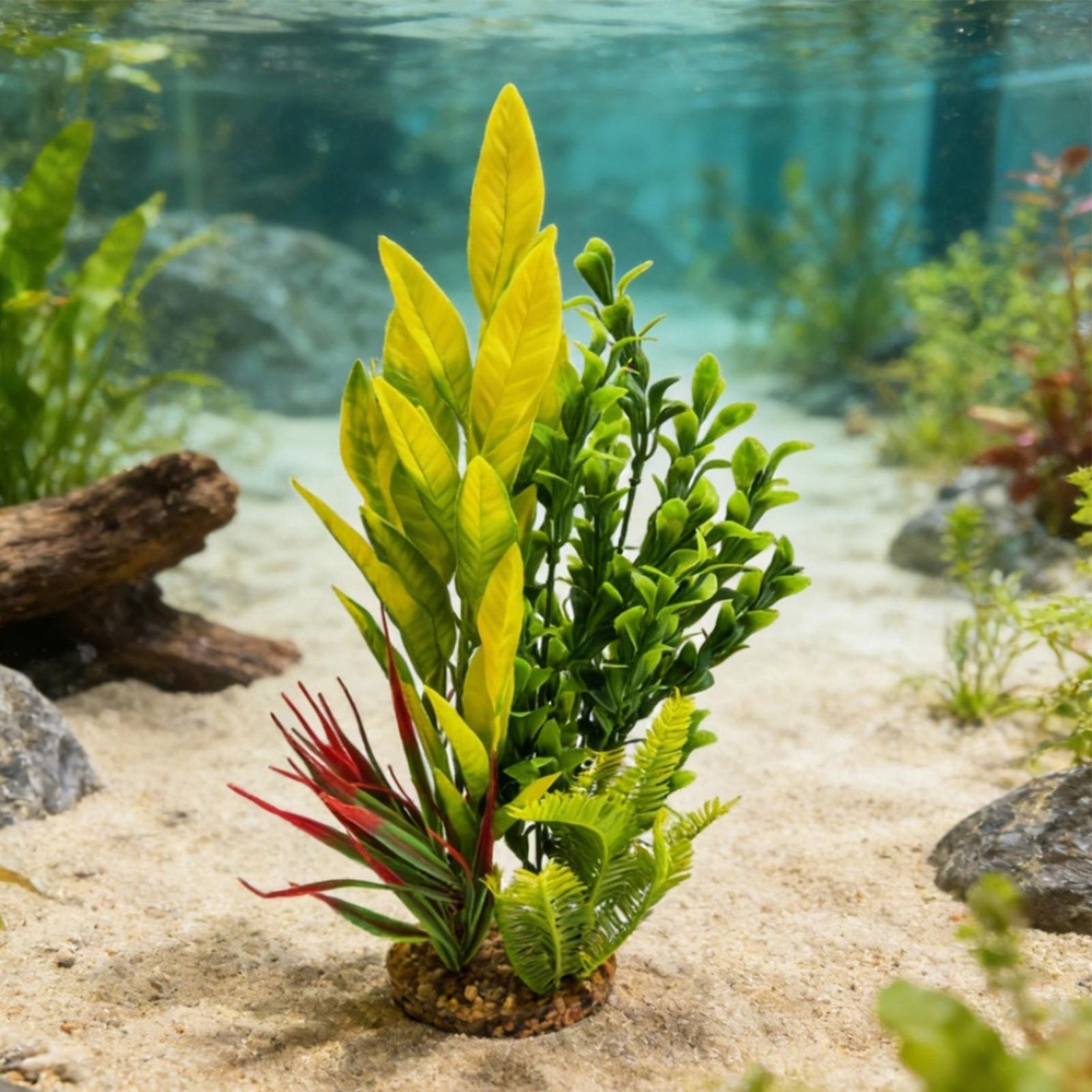 Fake Plants For Aquarium Fish  - đánh giá và giá Planted Aquarium For Beginners