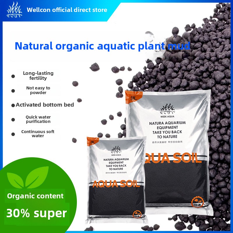 Week Aqua Organic Aquarium Sub - đánh giá và giá Aquarium Planted Soil