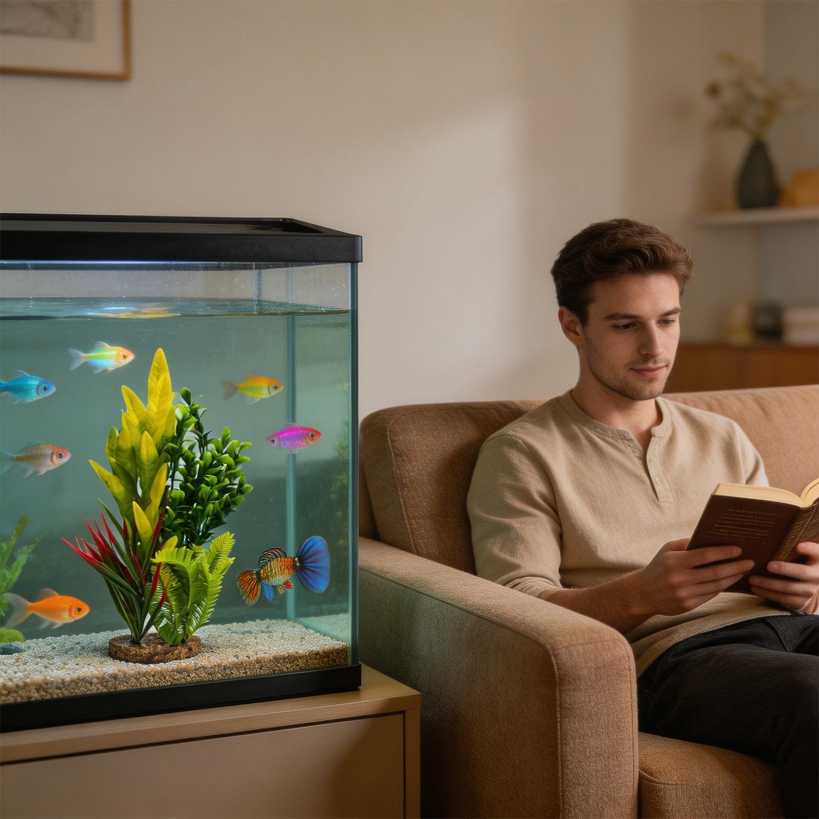 Artificial Plants For Aquarium - đánh giá và giá Planted Aquarium For Beginners