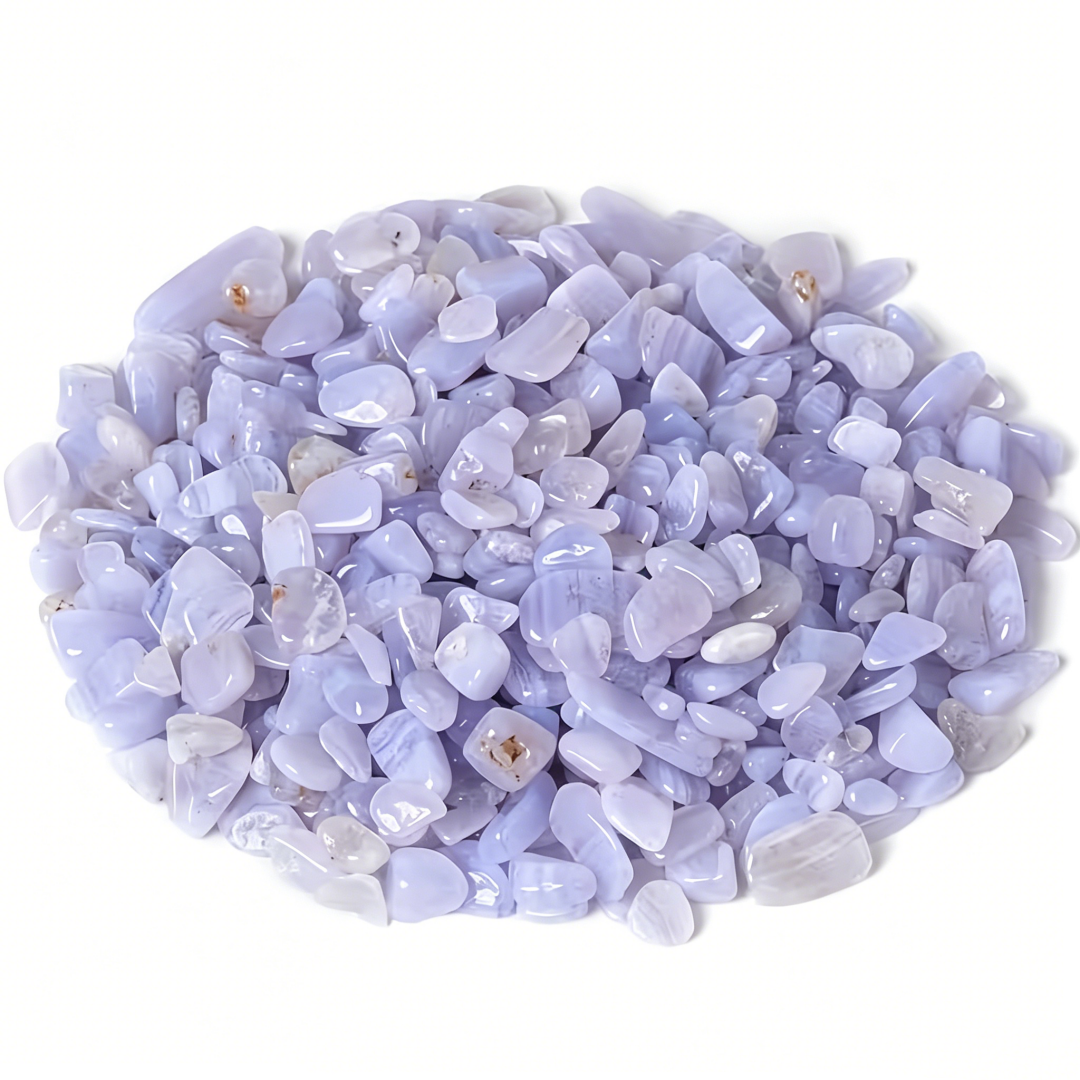 Blue Chalcedony chips Stone, C - đánh giá và giá Aquarium Planted Soil