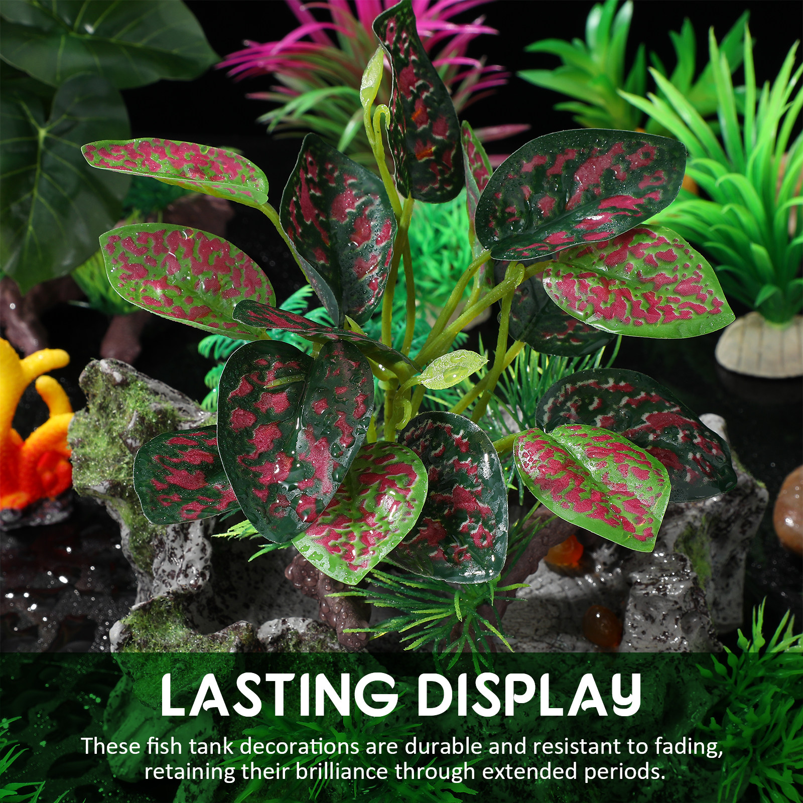 2Pcs Lifelike Artificial Aquar - đánh giá và giá Non Planted Aquarium Fish