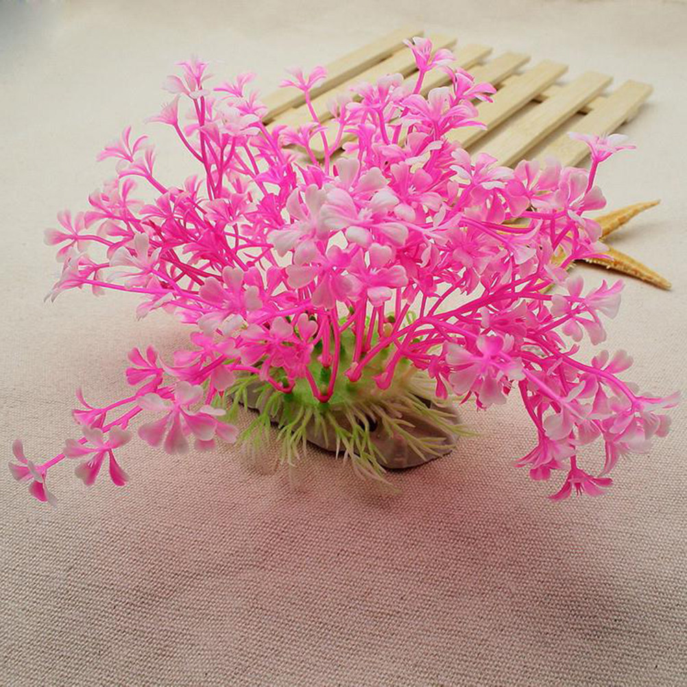 Pink Artificial Underwater Aqu - đánh giá và giá Non Planted Aquarium Fish