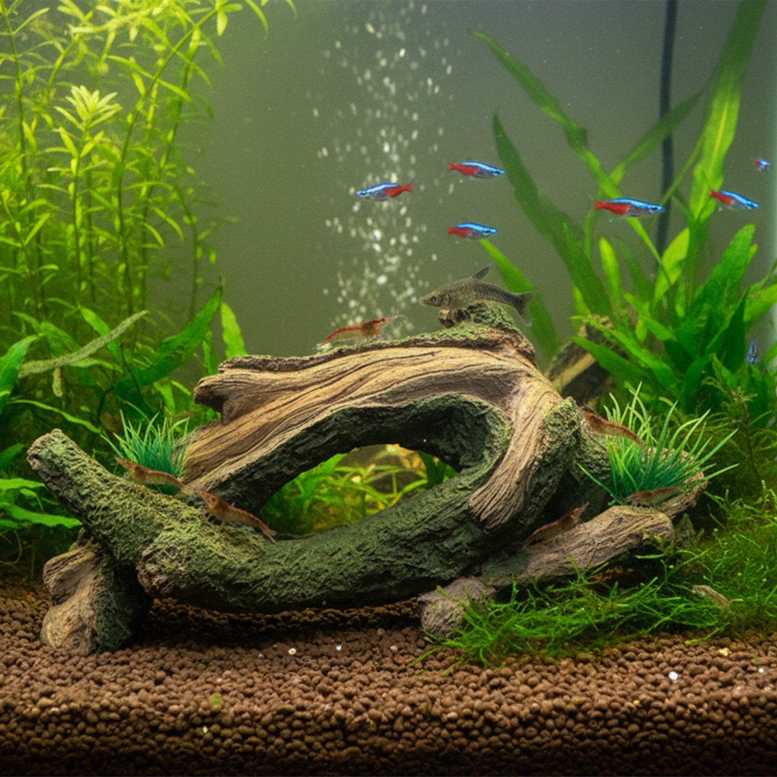 Aquarium Driftwoods Decor Tree - đánh giá và giá Aquarium Planted Soil
