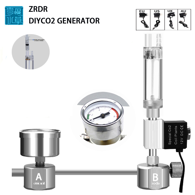 Aquarium DIY CO2 Reactor Gener - đánh giá và giá Planted Aquarium Co2 System