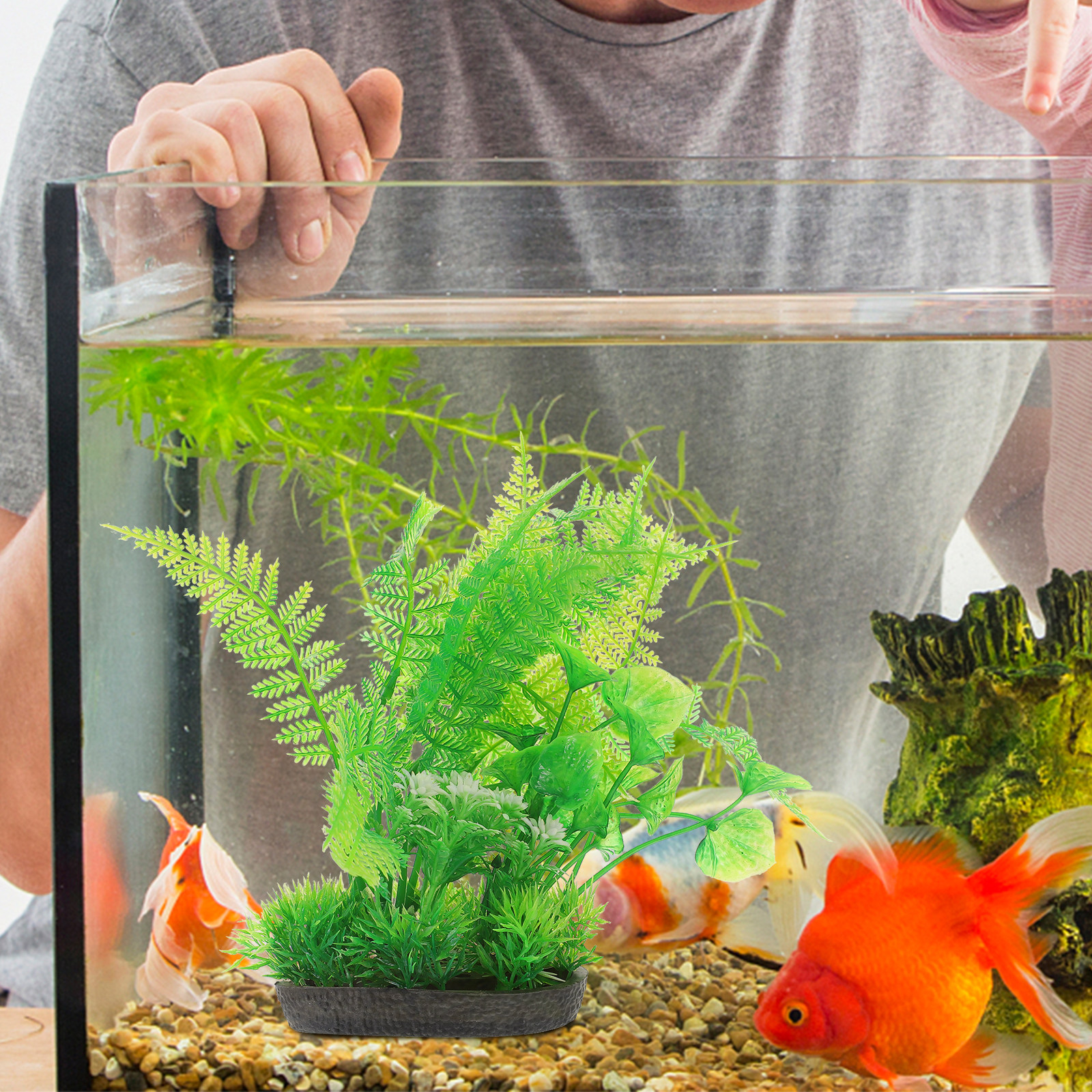 2Pcs High-Grade Fake Aquarium  - đánh giá và giá Non Planted Aquarium Fish