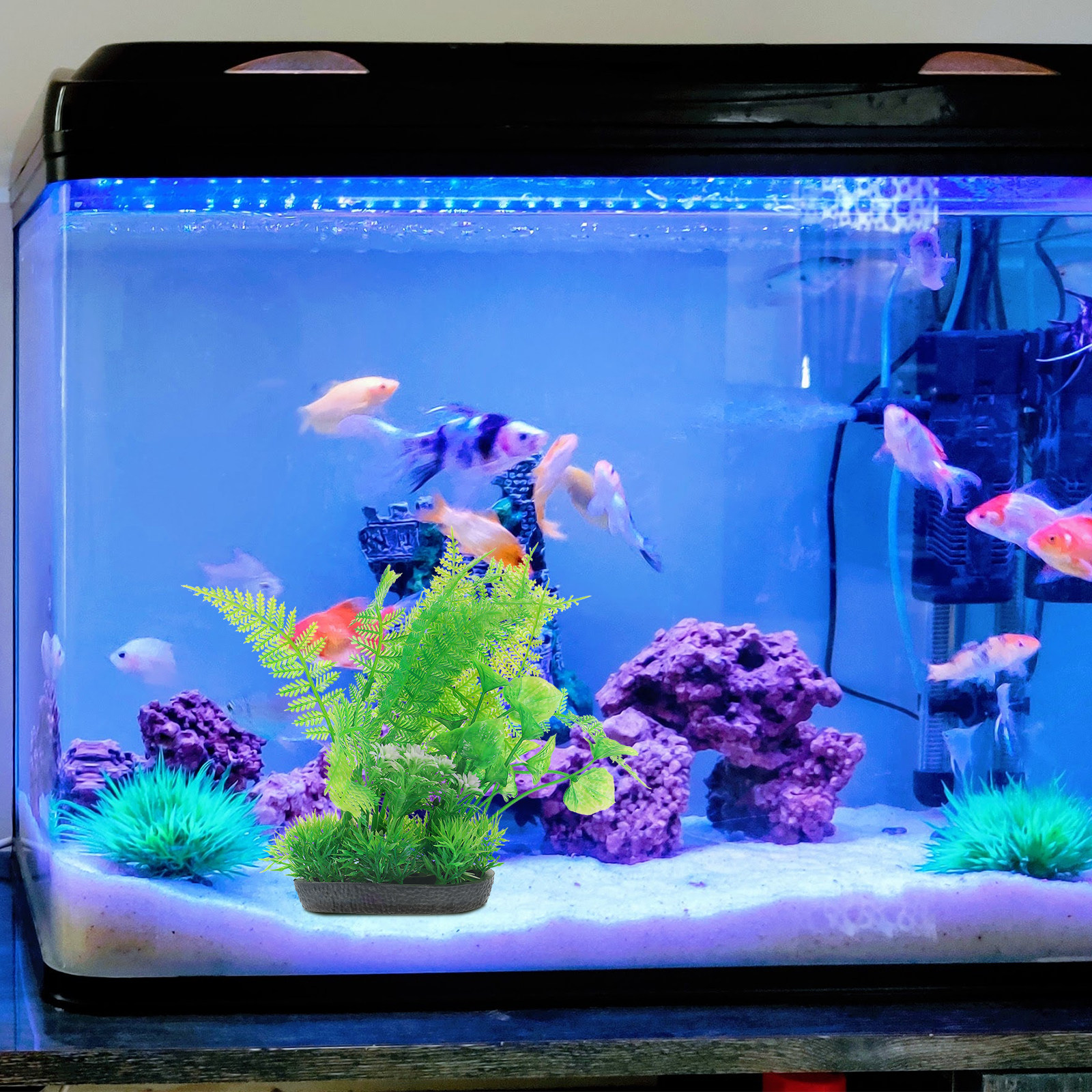 2Pcs High-Grade Fake Aquarium  - đánh giá và giá Non Planted Aquarium Fish