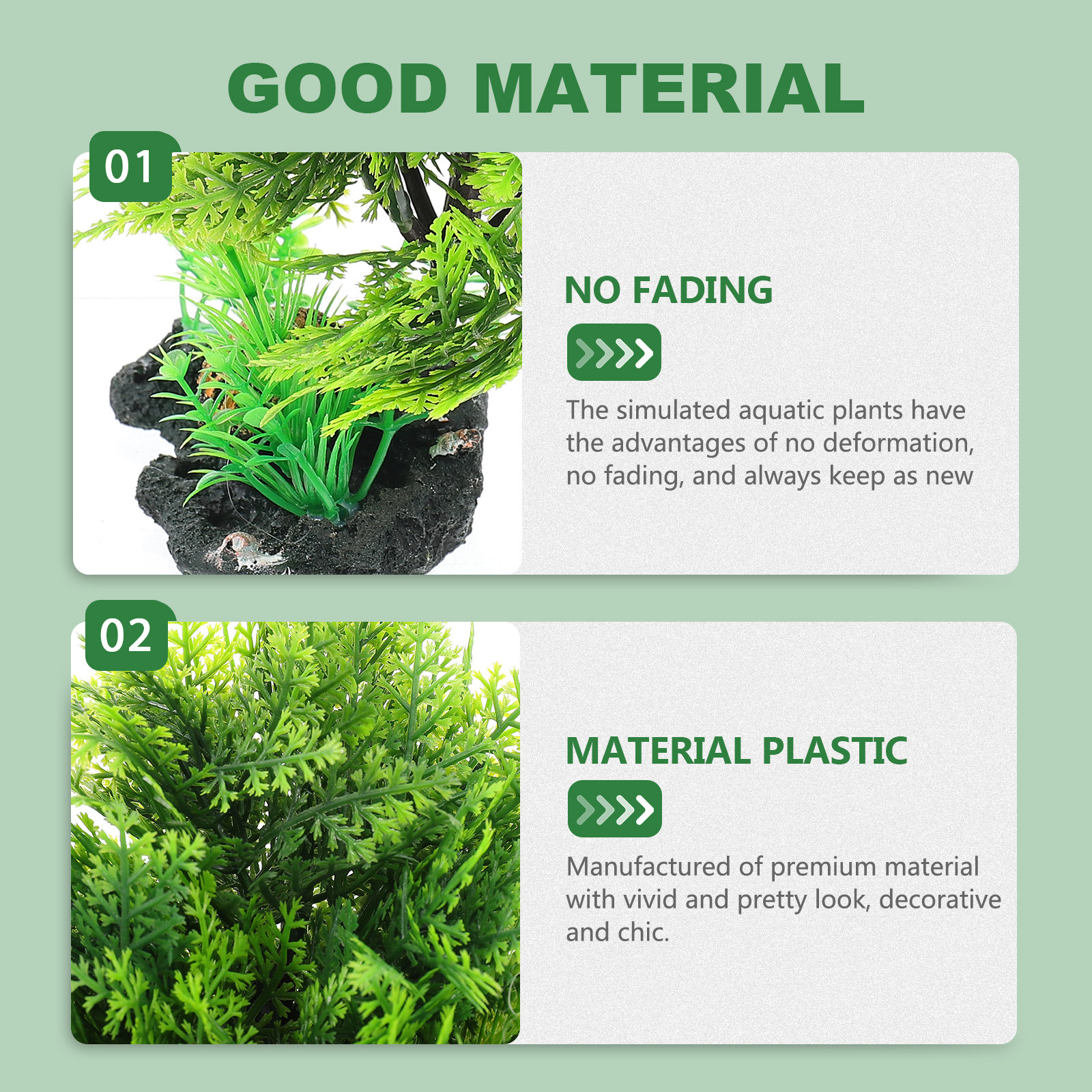 Premium Artificial Water Grass - đánh giá và giá Non Planted Aquarium Fish
