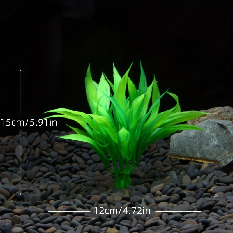10pcs Artificial Aquatic Plant - đánh giá và giá Non Planted Aquarium Fish