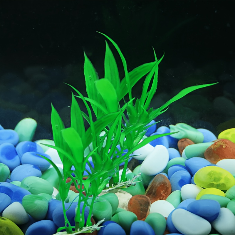 10pcs Artificial Aquatic Plant - đánh giá và giá Non Planted Aquarium Fish