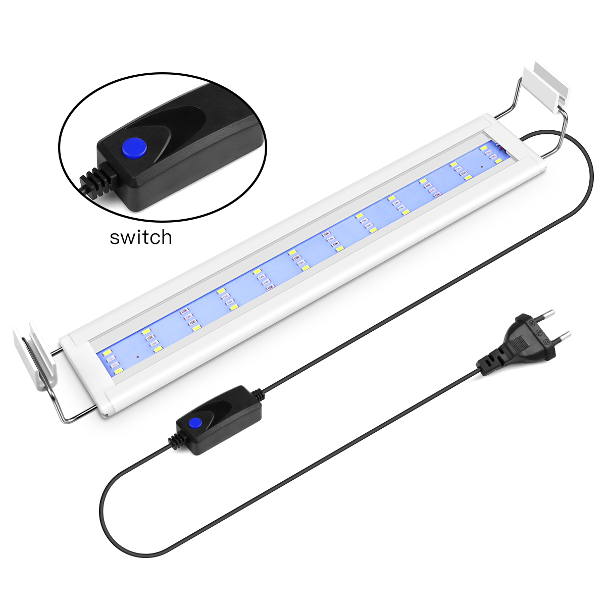 Super Slim LED Aquarium Light  - đánh giá và giá Aquarium Plant Iron
