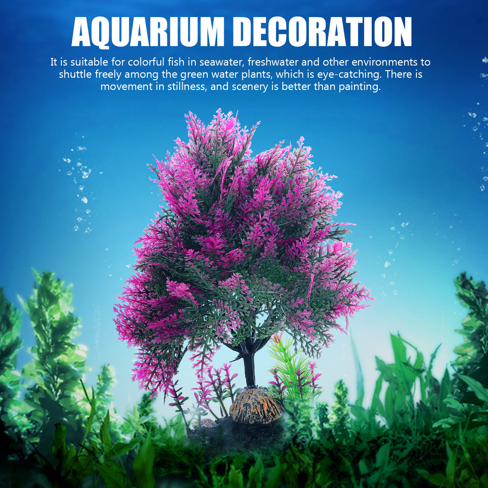 Premium Artificial Water Grass - đánh giá và giá Non Planted Aquarium Fish