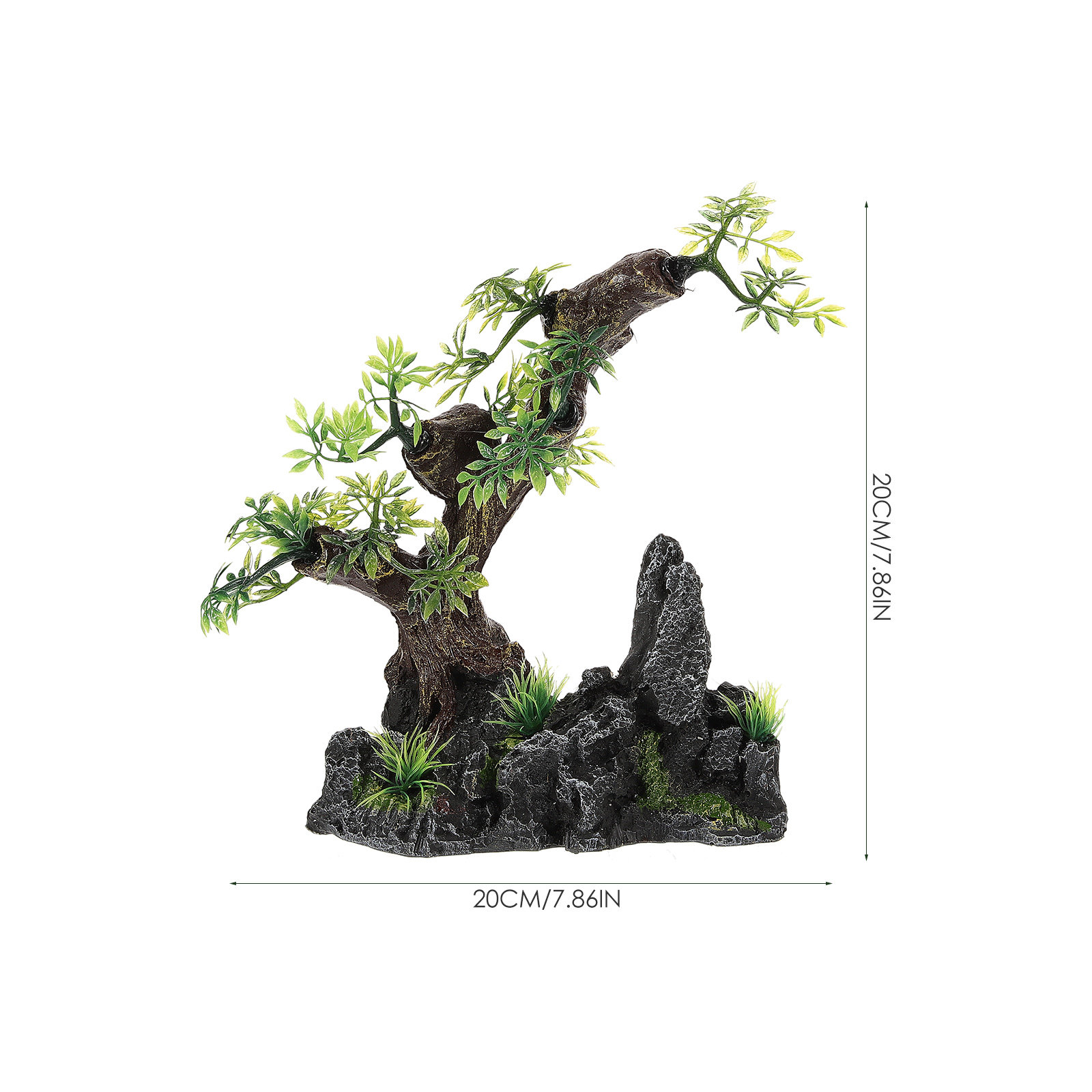 Fish Tank Pine Tree Resin Arti - đánh giá và giá Non Planted Aquarium Fish