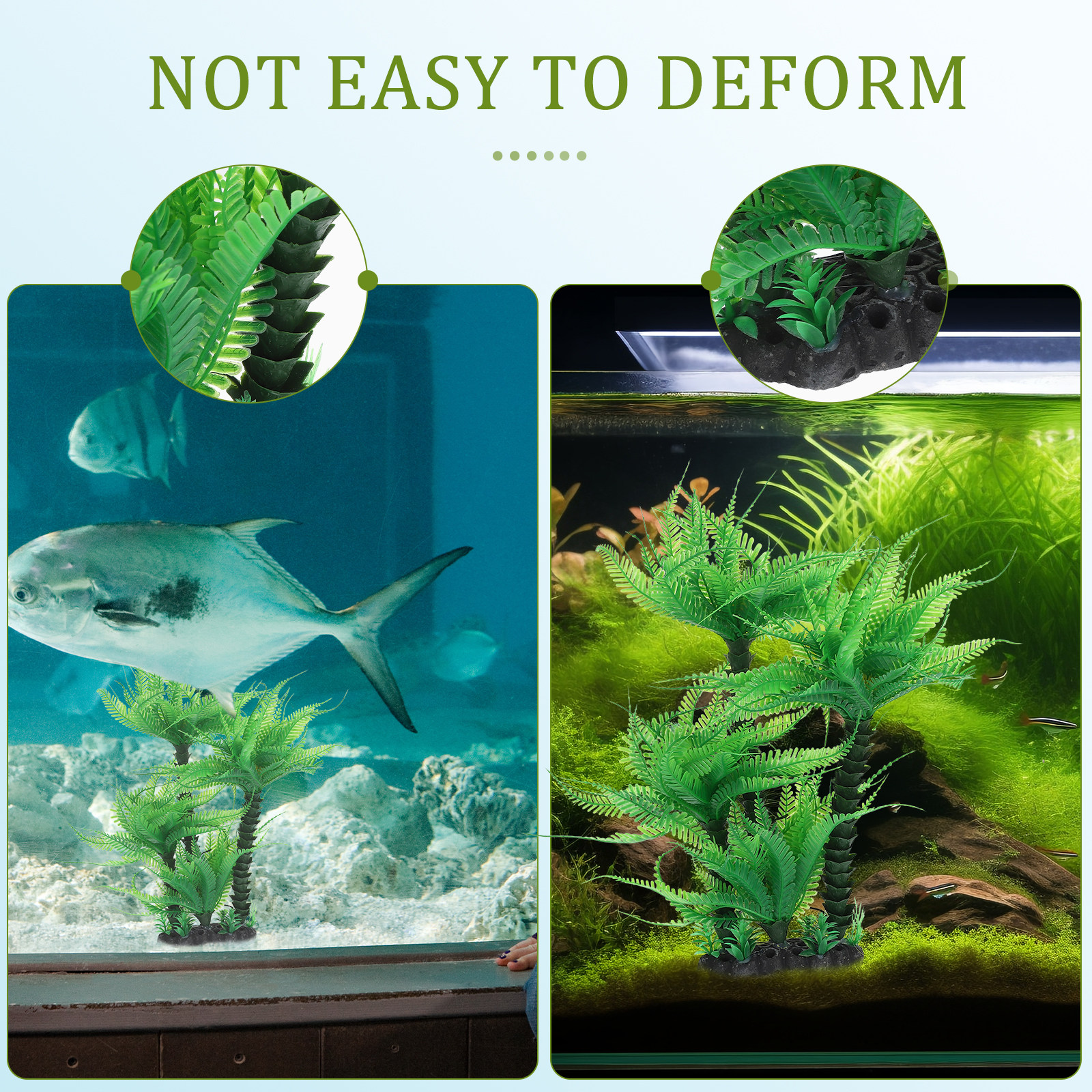 Artificial Aquarium Plants Set - đánh giá và giá Non Planted Aquarium Fish