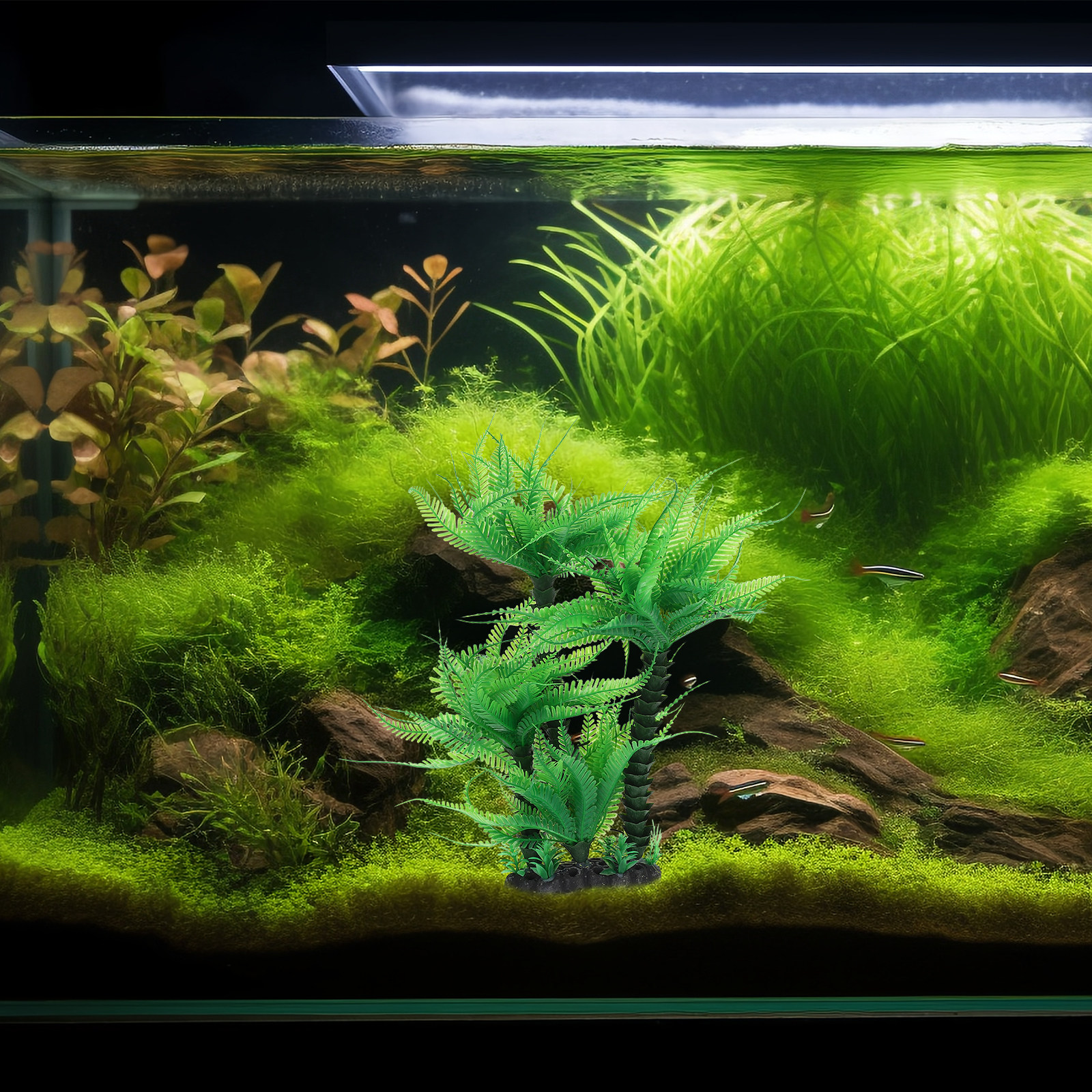 Artificial Aquarium Plants Set - đánh giá và giá Non Planted Aquarium Fish