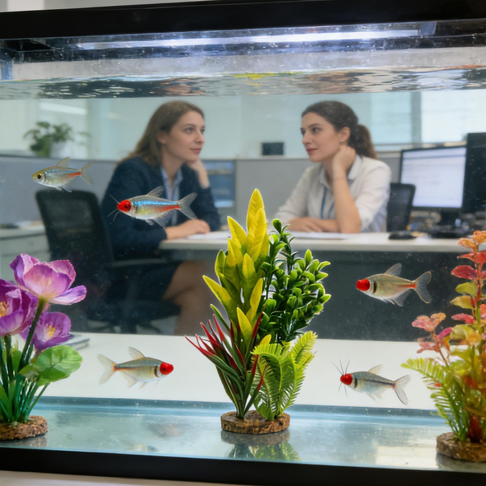Artificial Aquarium Plants Shr - đánh giá và giá Planted Aquarium For Beginners