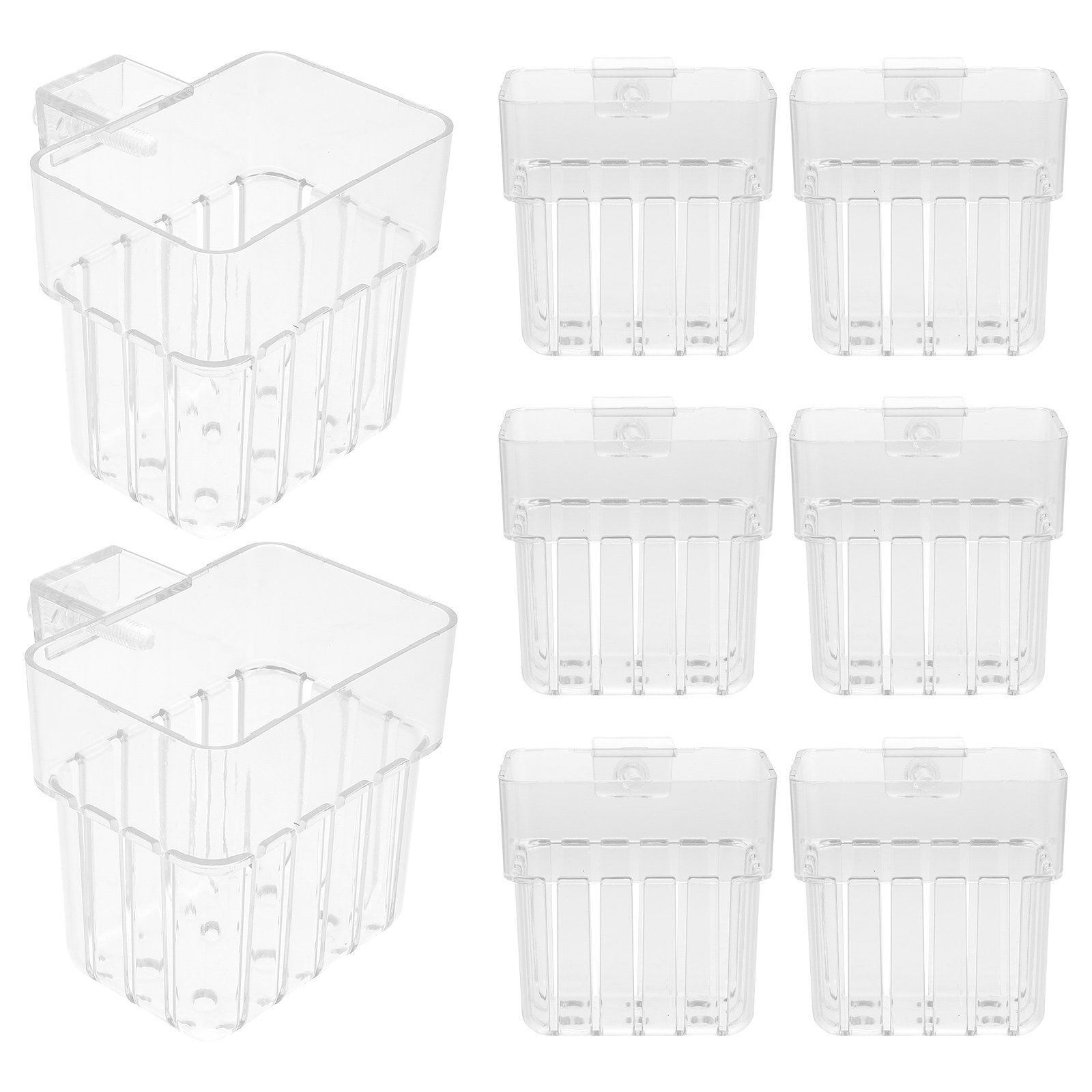 8Pcs Aquarium Planter Cups: Cl - đánh giá và giá Aquarium Planted Tank Setup