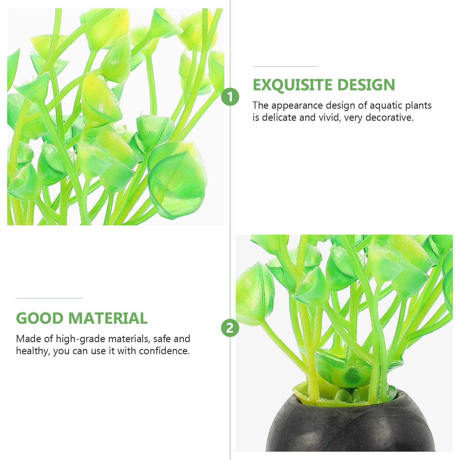 20Pcs Realistic Lifelike Plast - đánh giá và giá Non Planted Aquarium Fish