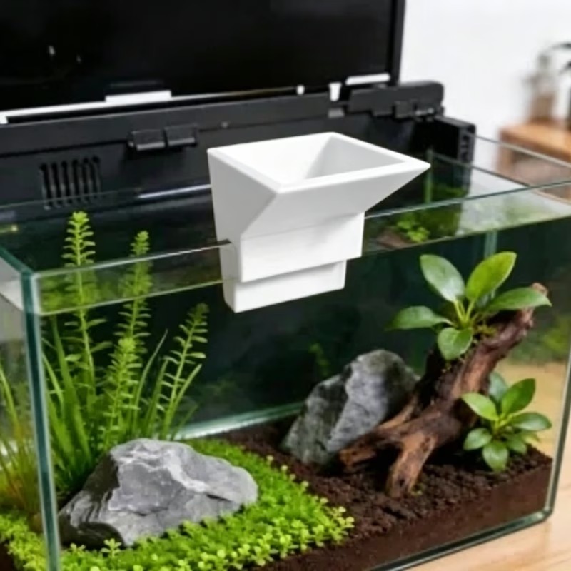 No Drill Mount Aquarium Water  - đánh giá và giá Aquarium Planted Tank Setup