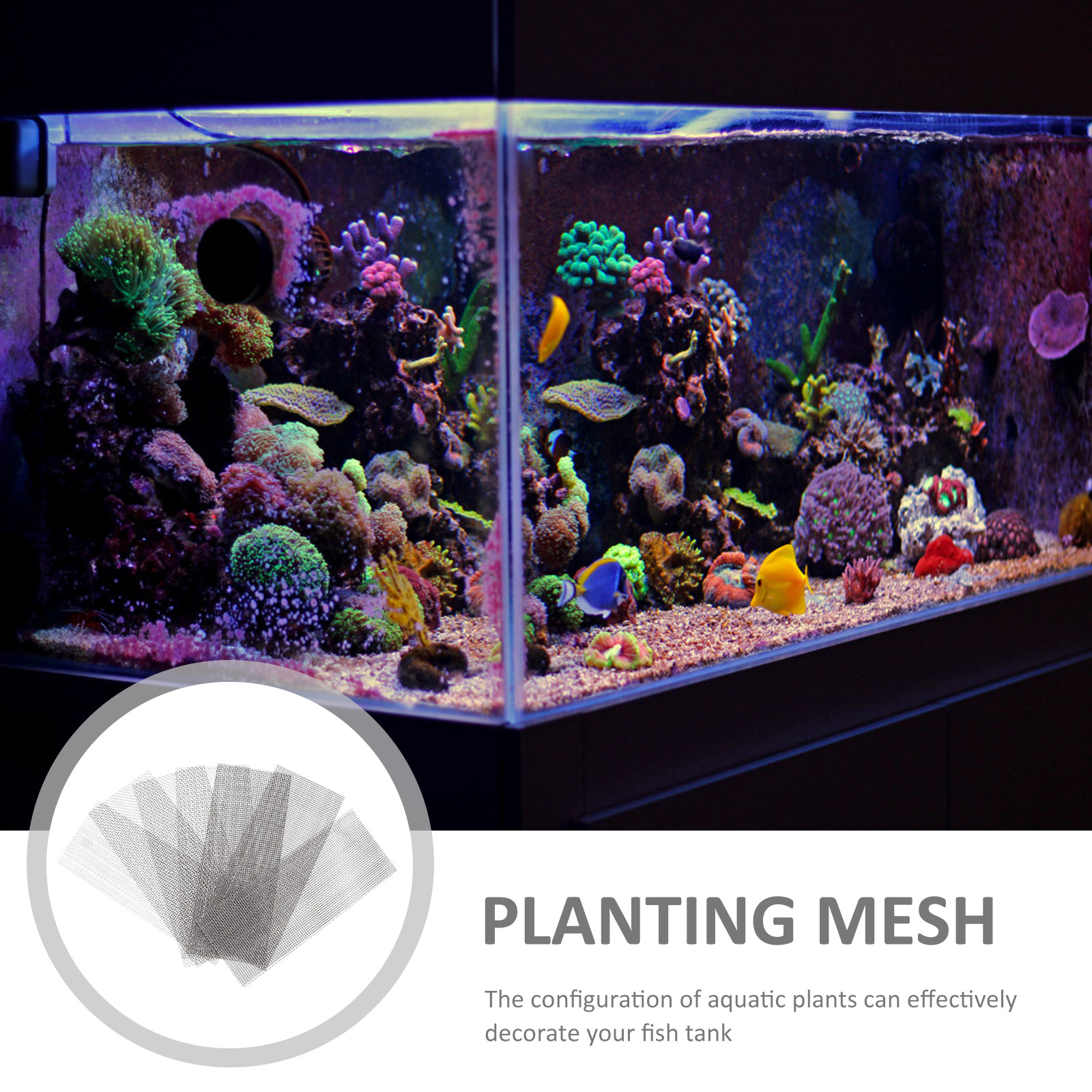 10Pcs Fish Tank Plant Mesh Sta - đánh giá và giá Planted Aquarium Carpet Plant