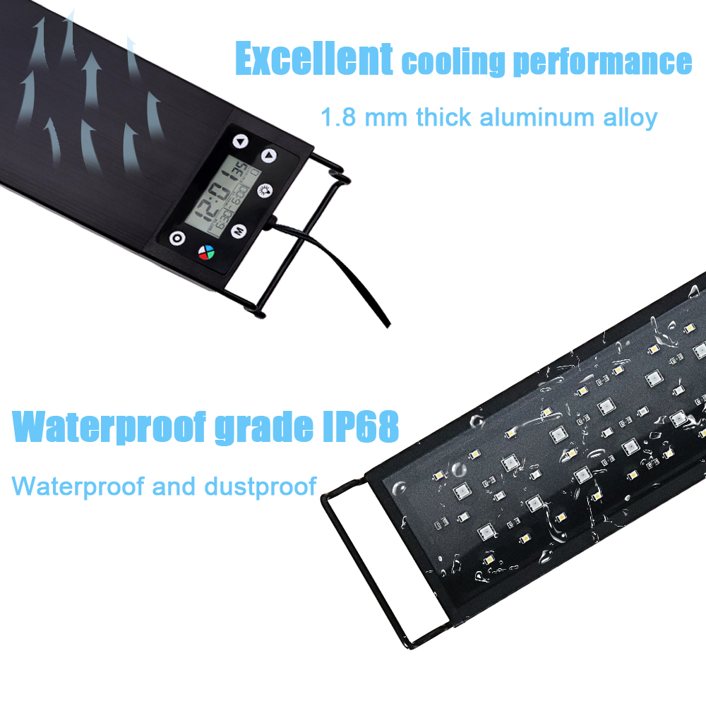 30-60cm Fish Tank 24/7 Full Sp - đánh giá và giá Aquarium Plant Iron