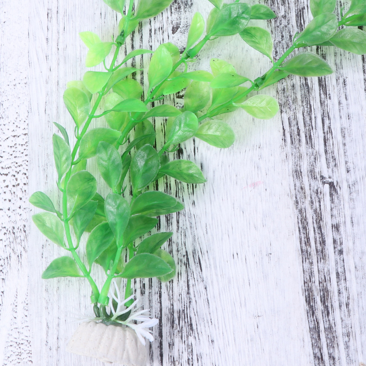 3Pcs Green Plastic Artificial  - đánh giá và giá Non Planted Aquarium Fish