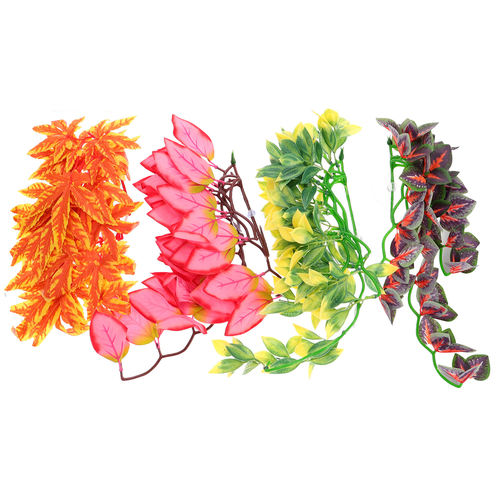 4Pcs Premium Artificial Plant  - đánh giá và giá Non Planted Aquarium Fish